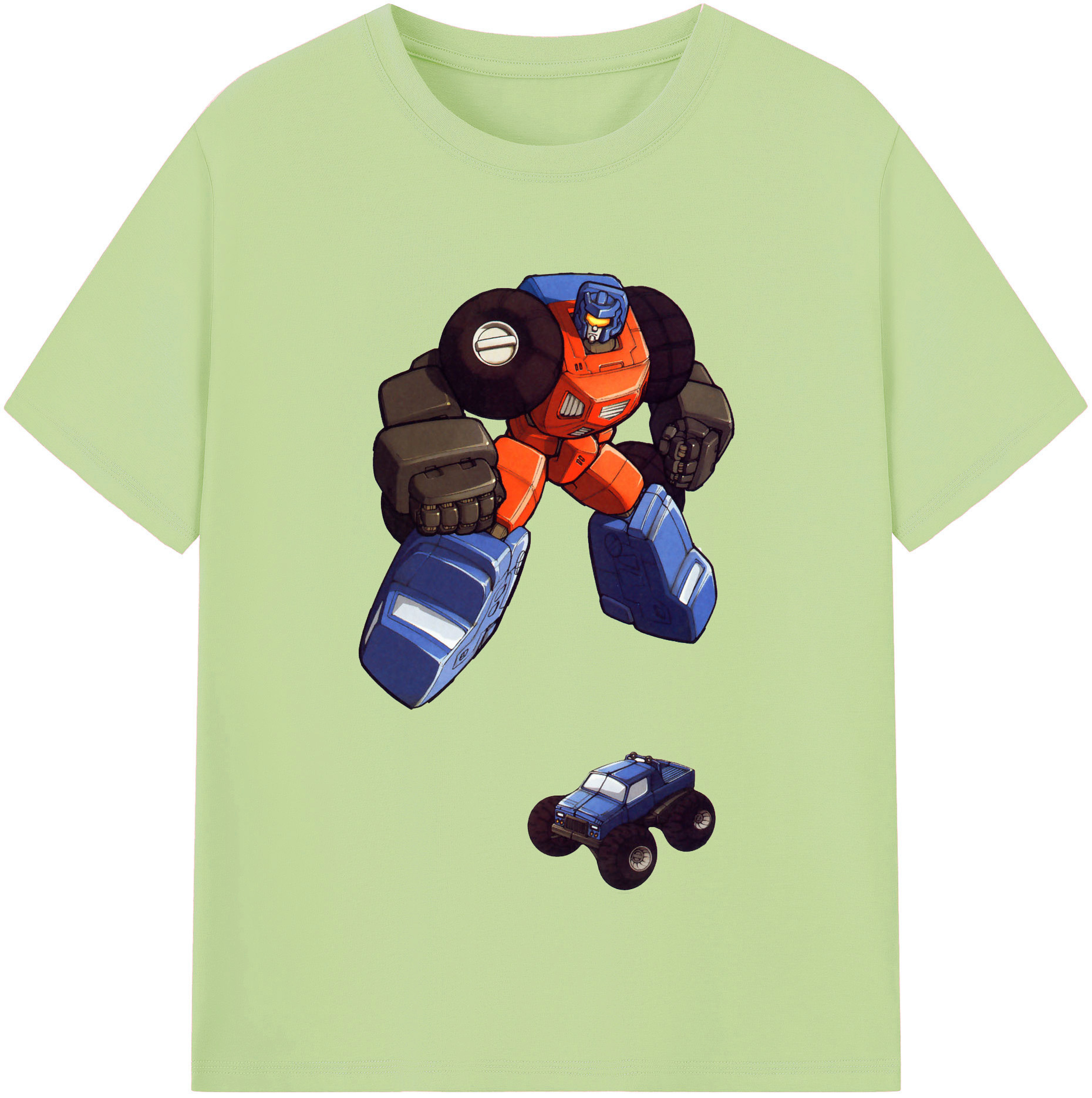 （画像用）  綿100％半袖Tシャツ（フロントプリント）